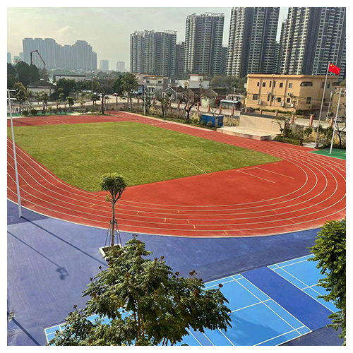 潮州中山东凤镇中心小学无缝预制型跑道